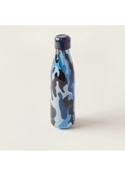 Juniors Camouflage Print Stainless Steel Water Bottle