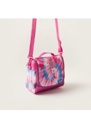 SHOUT Printed Lunch Bag with Shoulder Strap