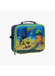 SpongeBob SquarePants Print Lunch Bag with Zip Closure
