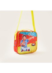 Ryan's World Printed Lunch Bag with Adjustable Strap and Zip Closure