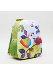 OOPS Bird Happy Backpack - 12 inches