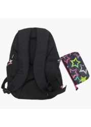 Juniors Printed Backpack with Pencil Case