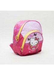 Sanrio Hello Kitty Zipper Backpack with Adjustable Shoulder Straps