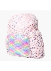 Juniors Textured Backpack with Pencil Case