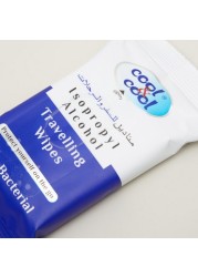 cool & cool Anti-Bacterial Isopropyl Alcohol Travelling Wipes