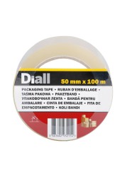 Diall Single-Sided Packaging Tape (50 mm x 100 m)