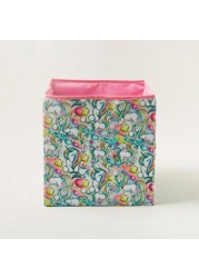 Juniors All-Over Unicorn Print Storage Box