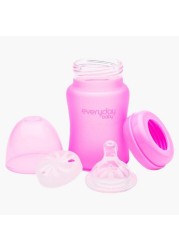 Everyday Baby Heat Sensing Glass Feeding Bottle - 150 ml