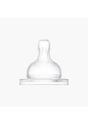 Philips Avent Classic+ Fast Flow Silicone Teats - Set of 2