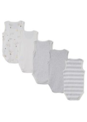 Juniors Printed Bodysuit - Set of 5