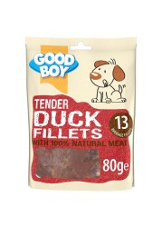 Armitage Good Boy Tender Duck Fillets Dog Treat (Adult Dogs, 80 g)