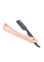 Onetech Razor With Wooden Handle| Black