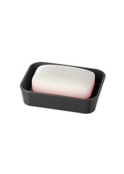 Wenko Candy Soap Dish (12 x 9 x 3 cm, Black)