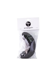 Onetech Black Plastic Hair Bun Pad | 20 G