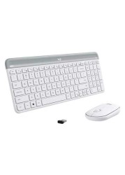 Logitech Mk470 Wireless Keyboard with Mouse White