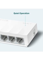 سويتش مكتبي 5 منافذ 10/100 ميجابايت/ثانية من تي بي لينك (LS1005).