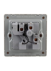 Oshtraco Wall Socket W/Neon (15 Amp)