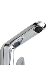 Bold Latikaz Tall Basin Mixer (19 x 14 x 25 cm, Chrome)