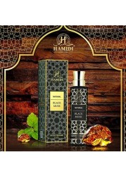 عطر حميدي الطبيعي المسك الأسود المائي 100 مل غير كحولي للجنسين