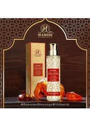 عطر Hamidi Natural Water Perfume 100ml - 4-Pieces Gift Set - للجنسين (Vanilla Elixir، Jasmine Bud & TubeRose، Amber & Oud- Naturals) Non Alcoholic