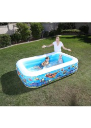 Bestway Inflatable Play Pool (228.6 x 152.4 x 55.9 cm)