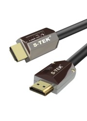 S-TEK [3-Meter / 66-Feet] 2.0 Version Gold Plated HDMI Cable, Male to Male, Ultra High-Speed 18Gbps cable - Compatible UHD TV, 4K Monitor, Audio Return, Video, Black&hellip;