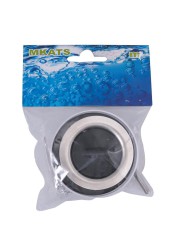 Mkats Sink Drainer (3.2 cm, Black/Silver)