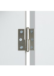 Suki Nickel Plated Steel Straight Right Butt Hinge Pack (5 cm, 2 Pc.)