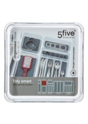 5five Tidy Smart Drawer Organizer (16 x 16 x 4.5 cm)