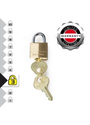 Master Lock Brass Padlock W/Keys (3.4 x 2 x 1 cm)