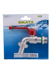 Mkats Brass Hose Cock (1.9 cm)