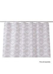 Cooke & Lewis Vedi Polyester Shower Curtain (1800 x 1800 mm)