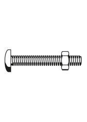 Suki Steel Roofing Bolt (M5 x 4 cm)