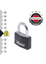 Master Lock Aluminum Key Padlock W/Keys (5 x 6.8 x 1.4 cm )