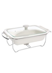 Ascot Food Warmer W/Glass Lid (32 cm)