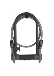 Yale High Security U-Lock W/ Cable (23 x 11.5 x 1.3 cm)