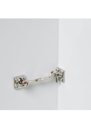 Suki Nickel Plated Brass Cabin Hook W/Eyelet (7.5 cm)