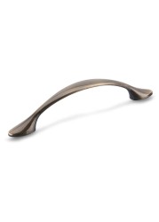 Hettich Furniture Handle (Antique Brass, 9.6 cm)