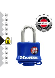 Master Lock Laminated Steel Padlock W/Keys (4.9 x 3 x 1.2 cm)