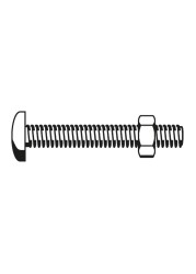 Suki Steel Roofing Bolt (M8 x 4 cm)