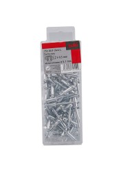 Aluminium Rivets (5 x 10 mm, Pack of 100)