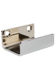 Hettich Furniture Leg U-Rail Chrome (9 x 4.3 x7 cm)