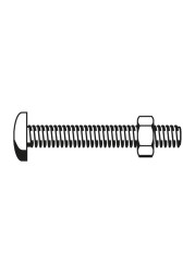 Suki Steel Roofing Bolt (M8 x 6 cm)