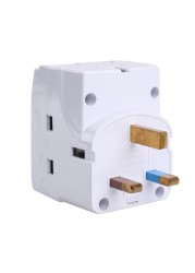 Oshtraco 3-Way Switched Multiway Adaptor