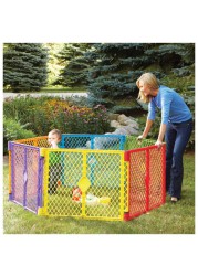 North States Superyard Colorplay Enclosure (66 cm x 18.5 sq ft, Multicolored)