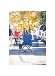 Coleman Quad C006 Camping Chair W/Built-In 4-Can Cooler