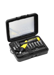 Stanley Pistol Grip Ratchet Screwdriver Set (22 pcs)