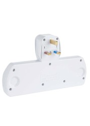 Oshtraco 2-Way T-Socket Plug W/ USB Port