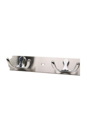 Hettich Chrome Plated 4-Hook Rack (Silver)