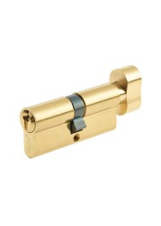 Yale Entrance Cylinder (70 mm, Brass)